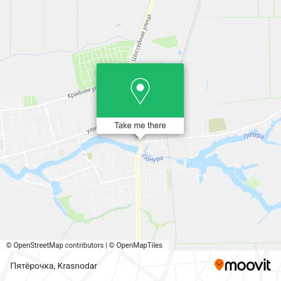Пятёрочка map