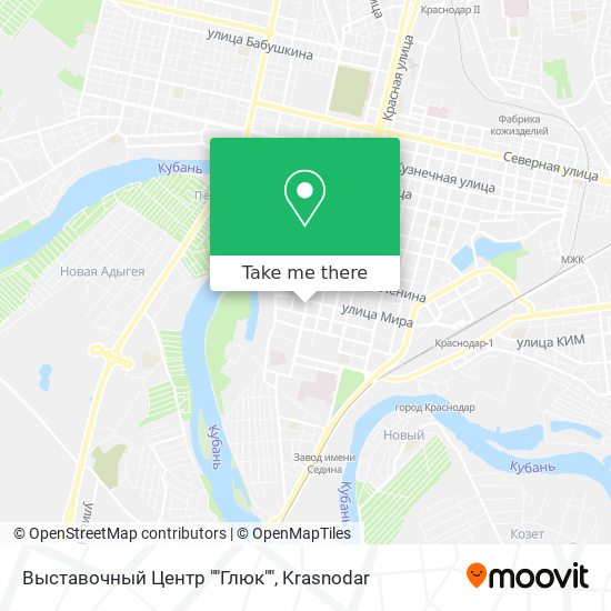 Выставочный Центр ""Глюк"" map