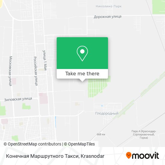 Конечная Маршрутного Такси map