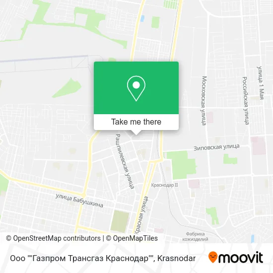 Ооо ""Газпром Трансгаз Краснодар"" map
