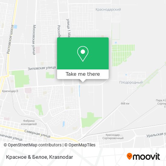 Красное & Белое map