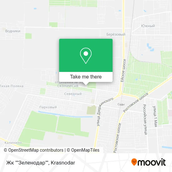 Жк ""Зеленодар"" map