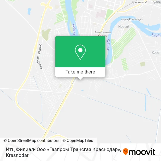 Итц Филиал- Ооо «Газпром Трансгаз Краснодар» map