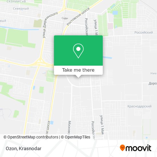 Ozon map