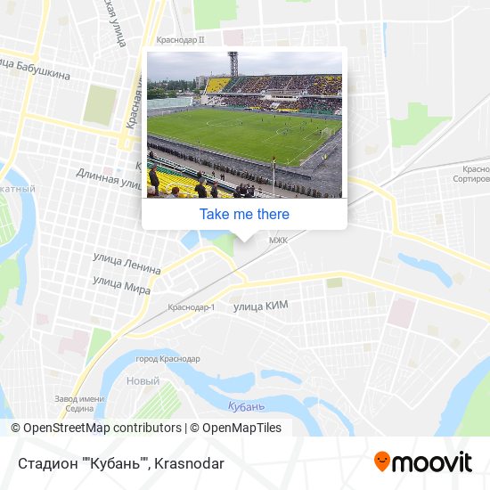 Стадион ""Кубань"" map