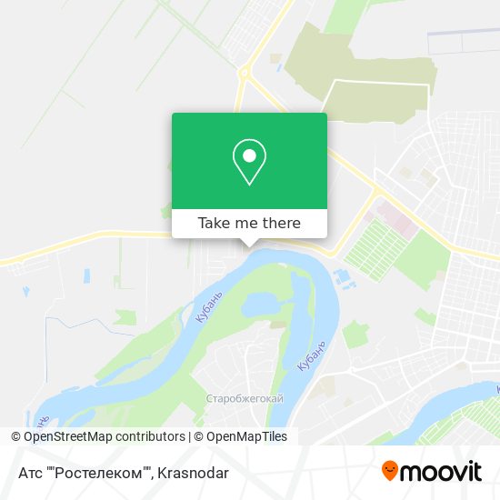 Атс ""Ростелеком"" map