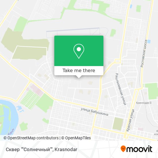 Сквер ""Солнечный"" map