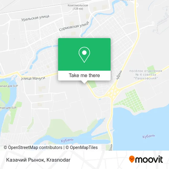Казачий Рынок map