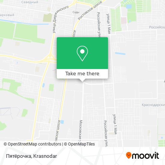 Пятёрочка map
