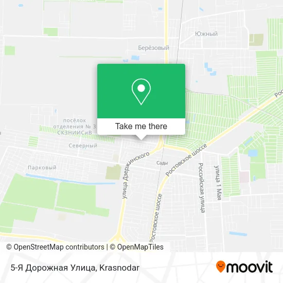 5-Я Дорожная Улица map
