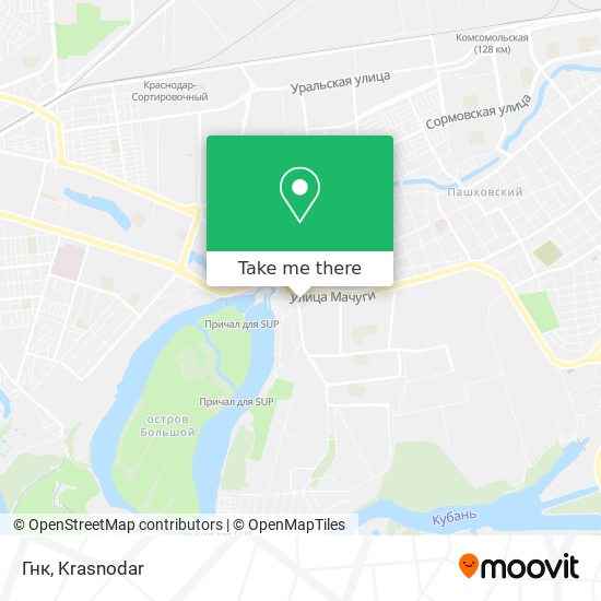 Гнк map