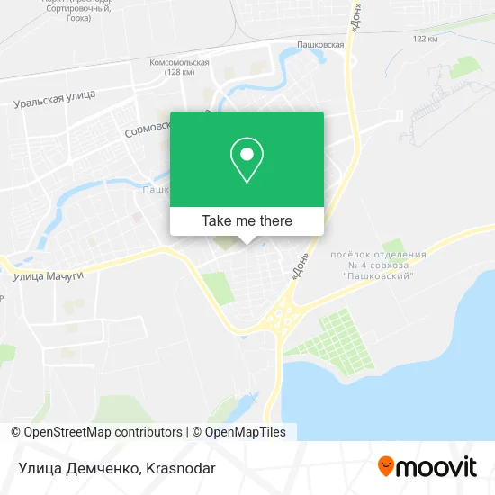 Улица Демченко map