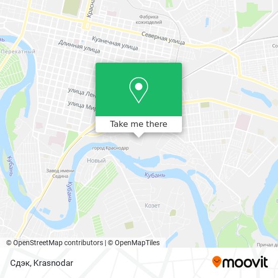 Сдэк map
