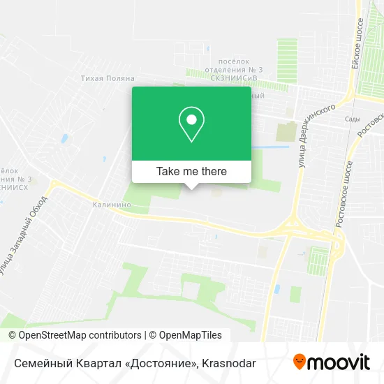 Семейный Квартал «Достояние» map