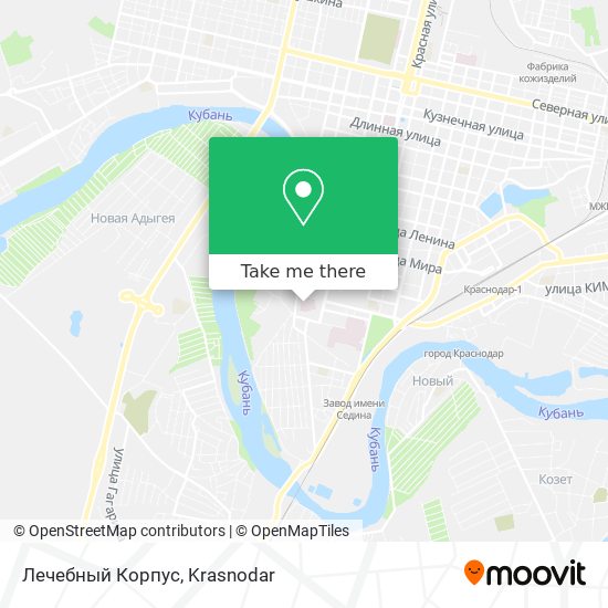 Лечебный Корпус map