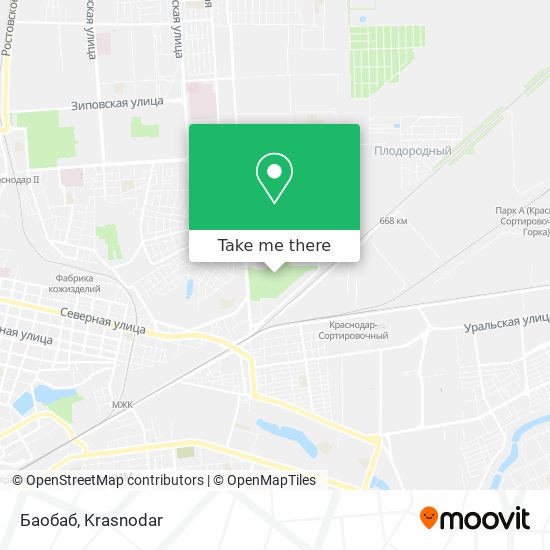 Баобаб map
