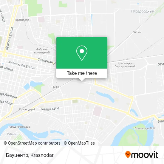 Бауцентр map