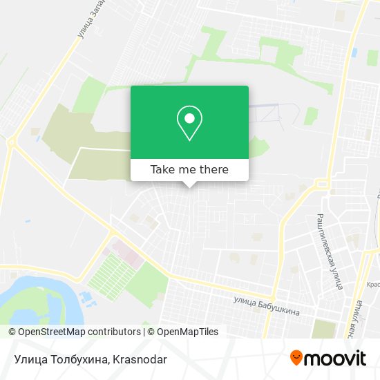 Улица Толбухина map