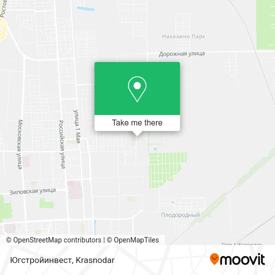 Югстройинвест map