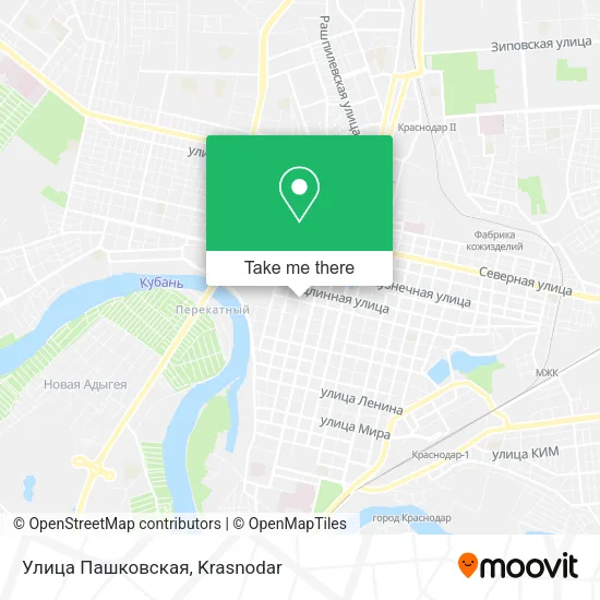 Улица Пашковская map