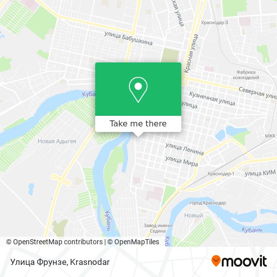 Улица Фрунзе map