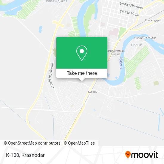 К-100 map