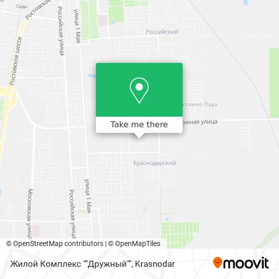 Жилой Комплекс ""Дружный"" map