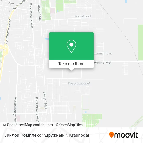 Жилой Комплекс ""Дружный"" map