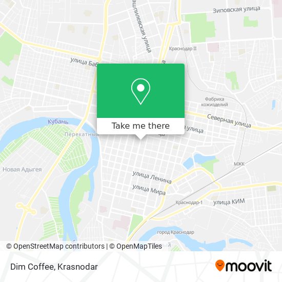 Dim Coffee map