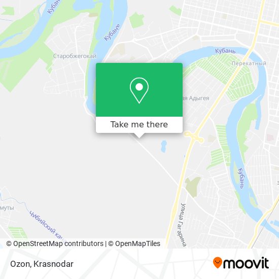 Ozon map