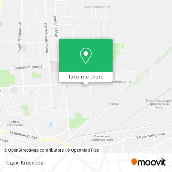Сдэк map