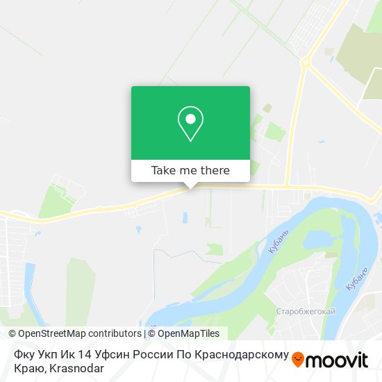 Фку Укп Ик 14 Уфсин России По Краснодарскому Краю map