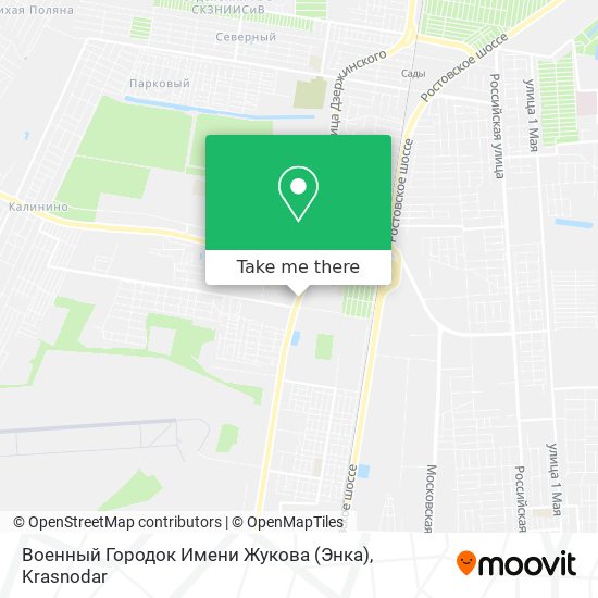 Военный Городок Имени Жукова (Энка) map