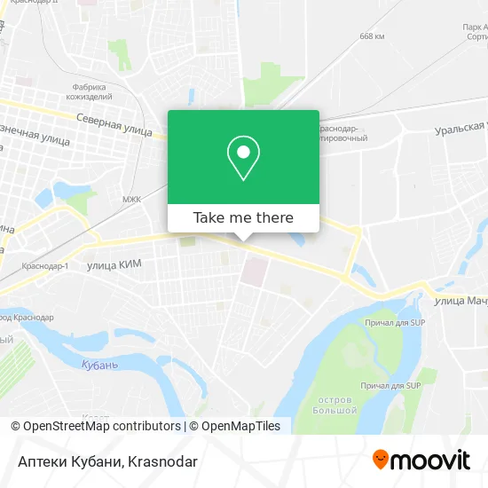 Аптеки Кубани map