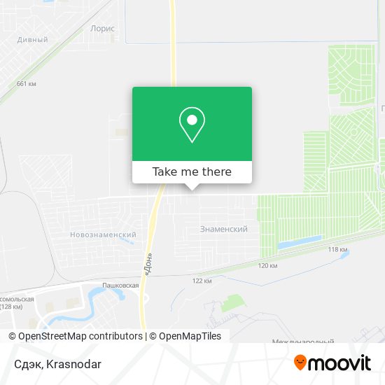 Сдэк map