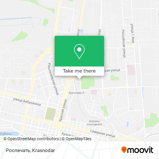Роспечать map