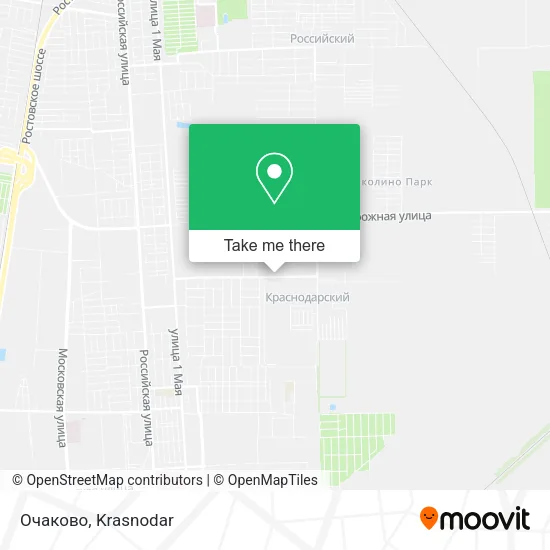 Очаково map