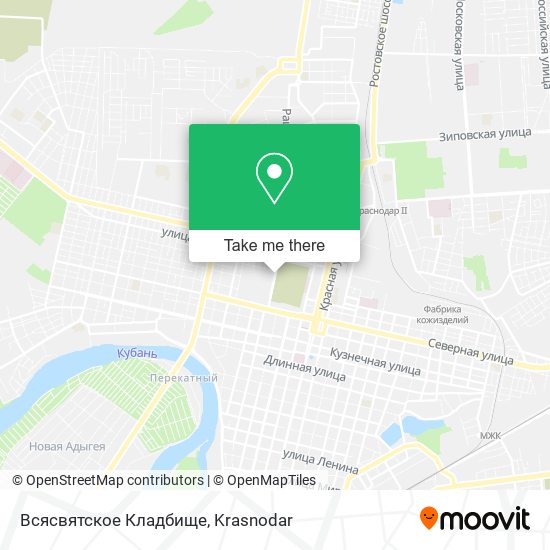 Всясвятское Кладбище map