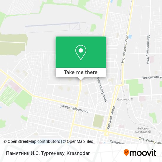 Памятник И.С. Тургеневу map