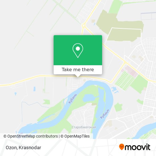Ozon map
