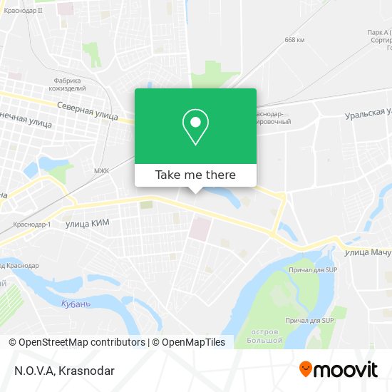 N.O.V.A map
