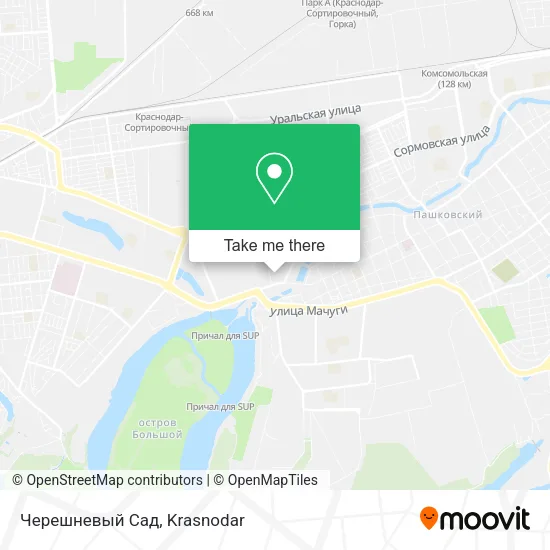 Черешневый Сад map