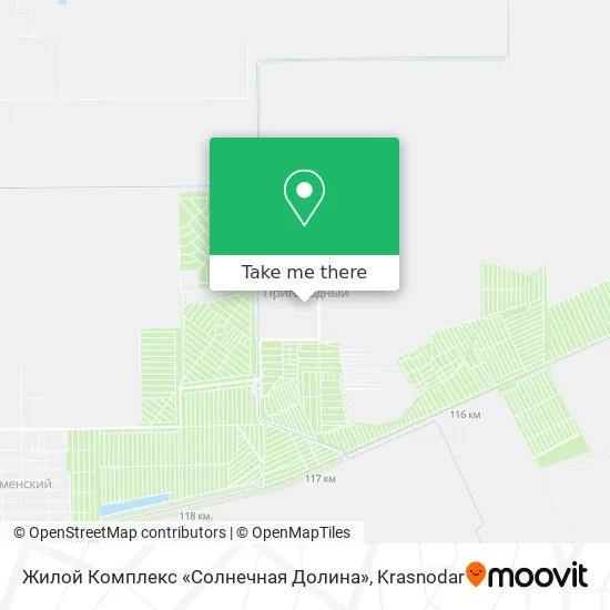 Жилой Комплекс «Солнечная Долина» map