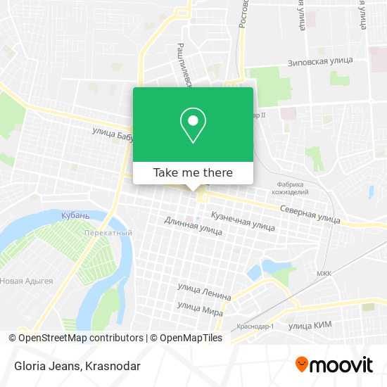 Gloria Jeans map