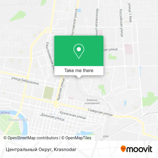 Центральный Округ map