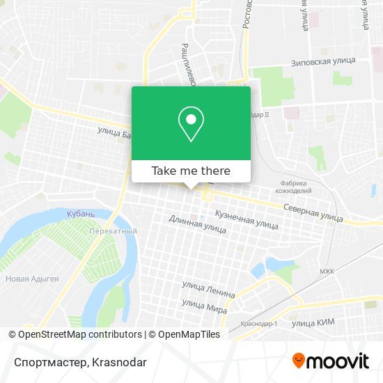 Спортмастер map