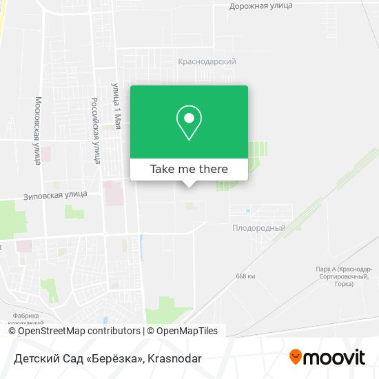 Детский Сад «Берёзка» map