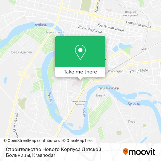 Строительство Нового Корпуса Детской Больницы map