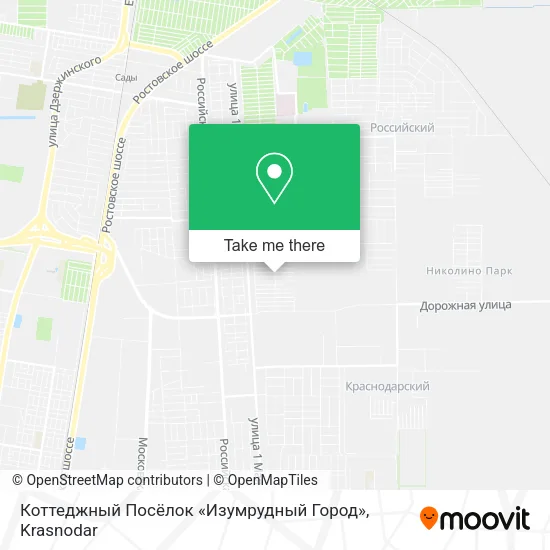Коттеджный Посёлок «Изумрудный Город» map