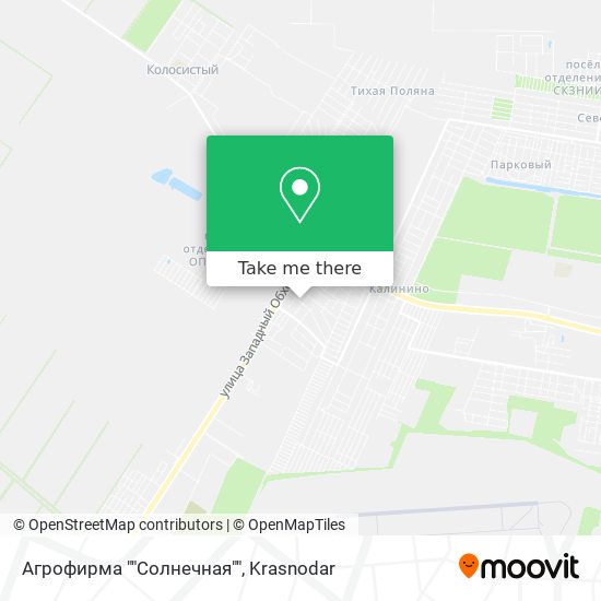 Агрофирма ""Солнечная"" map
